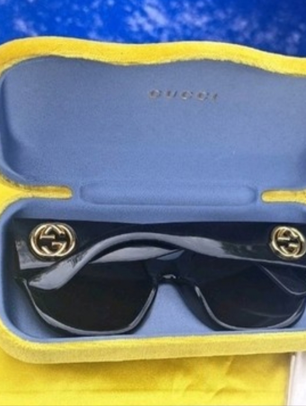 Gucci Frame Sunglasses with Dark Lenses. GG014SA - Picture 8 of 8